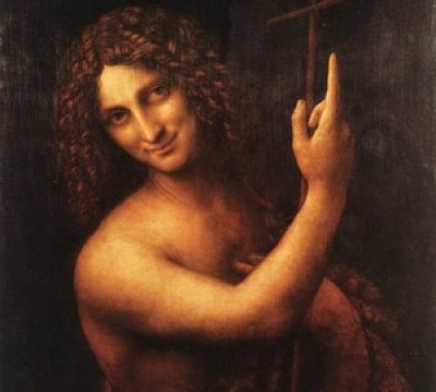 Иоанн Креститель. Картина Леонардо да Винчи, 1514-1516