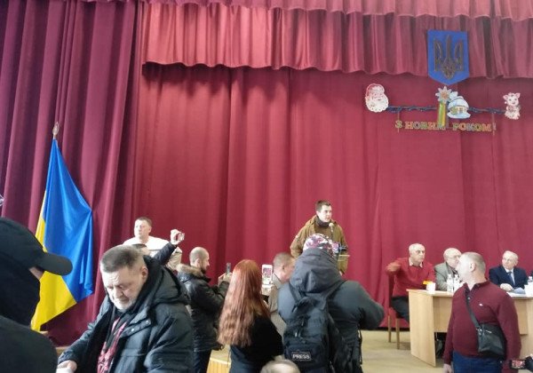 В Киеве националисты разогнали собрание пророссийских ветеранов