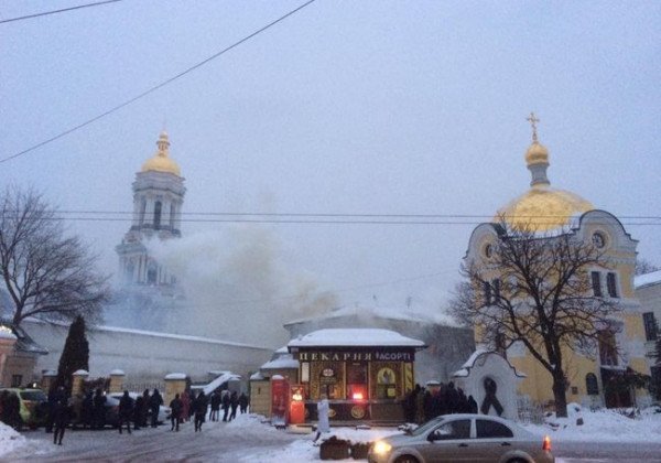 Пожар в Киево-Печерской лавре: стали известны новые детали
