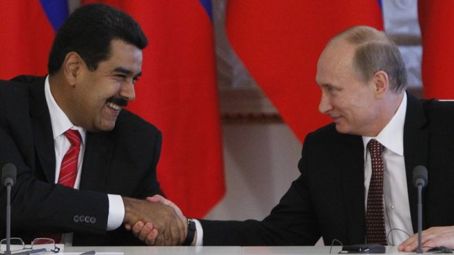 Мадуро и Путин Мадуро и Путин