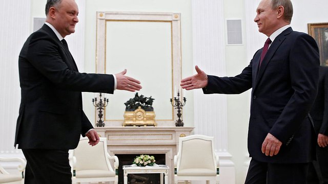 Путин и Додон Путин и Додон