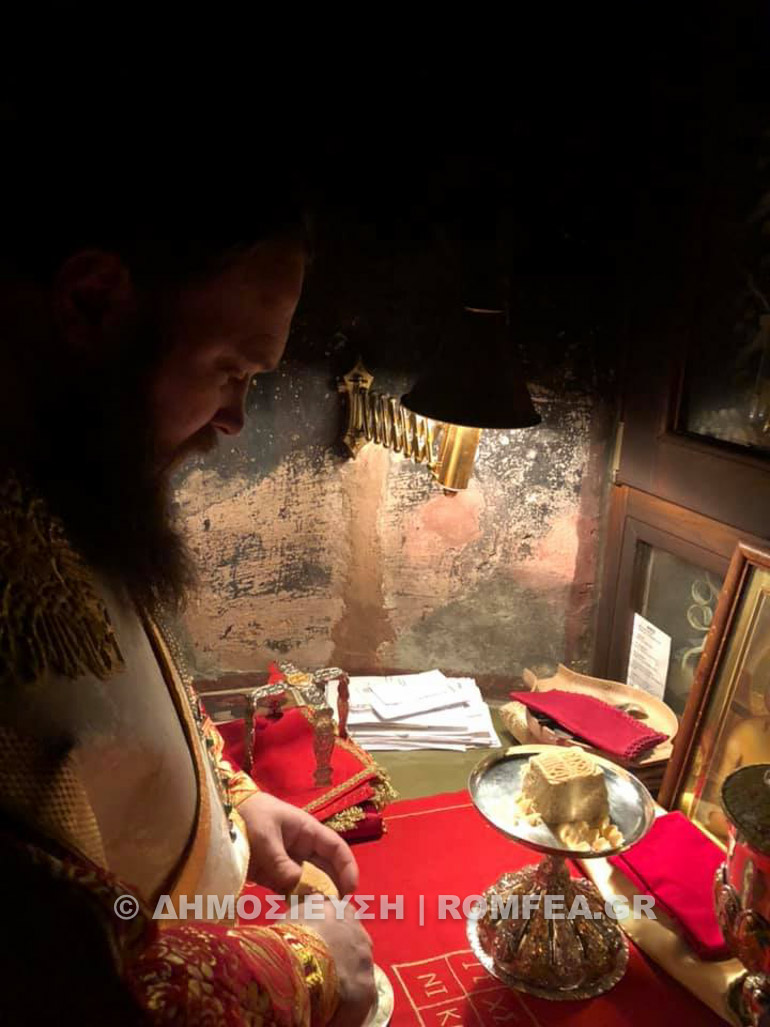 Первое богослужение ПЦУ на Афоне