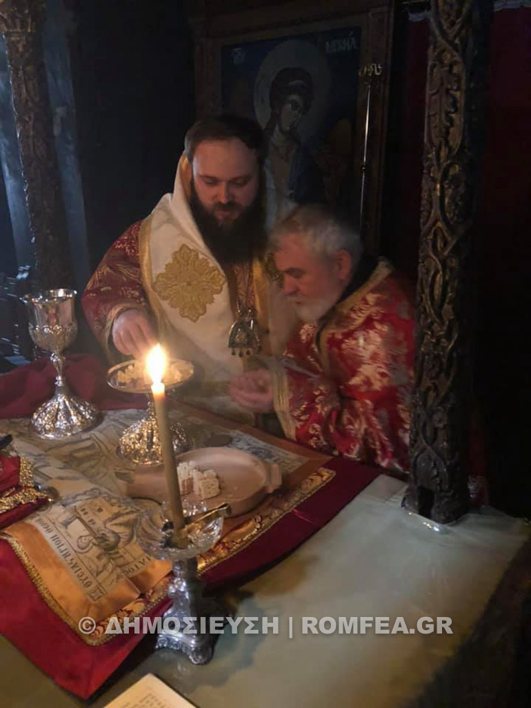 Первое богослужение ПЦУ на Афоне