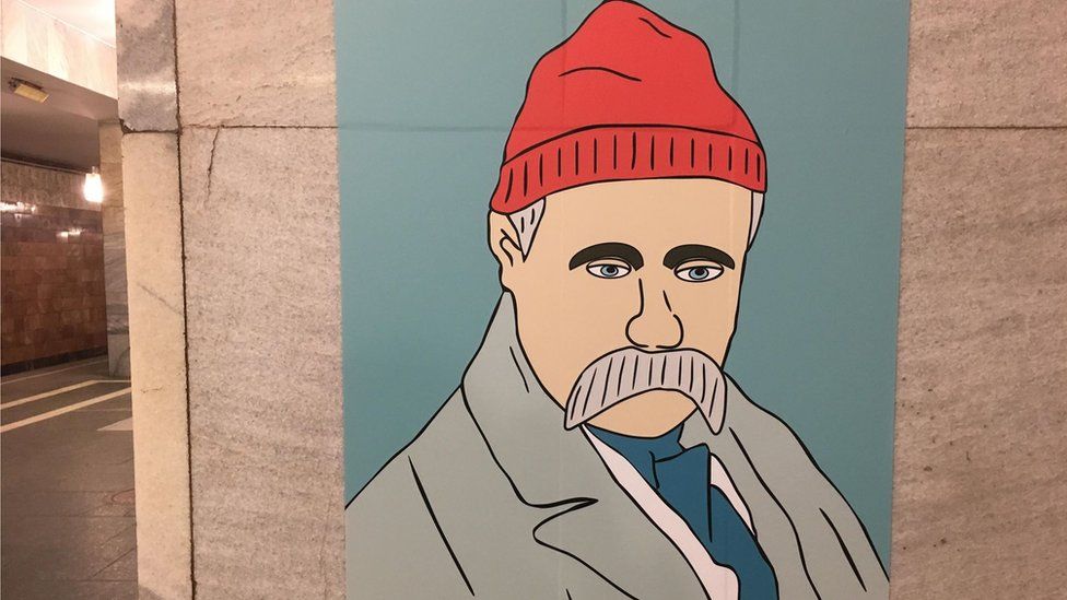 Перевоплощение Шевченко в метро Киева