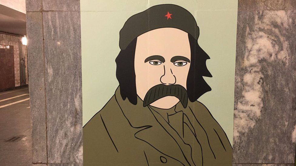 Перевоплощение Шевченко в метро Киева