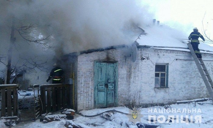 Пламенная любовь: На Киевщине мужчина поджег дом бывшей в День святого Валентина
