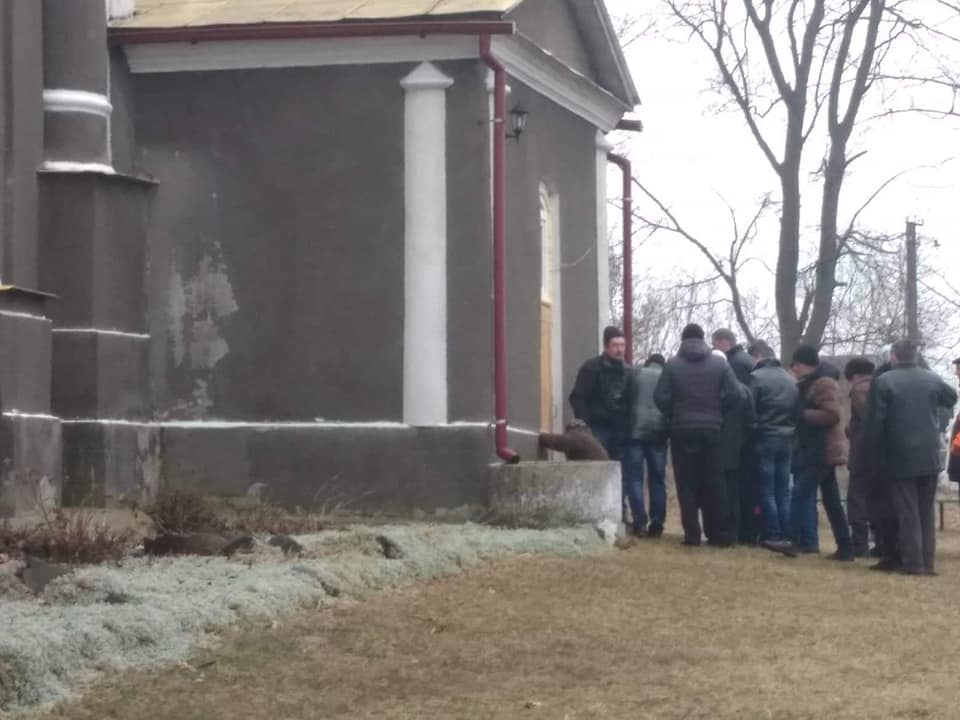 Захват храма бывшей УПЦ МП на Волыни