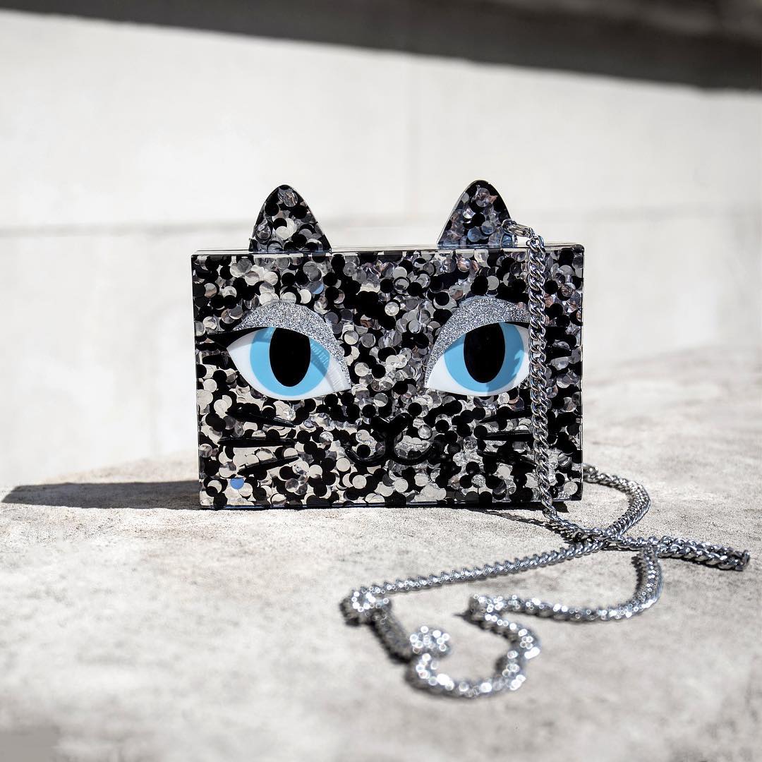 Карл Лагерфельд использовал изображение любимца в своих коллекциях