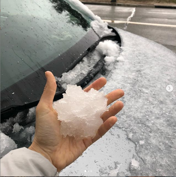 Снег в Лос-Анджелесе