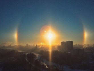 три солнца_гало три солнца_гало