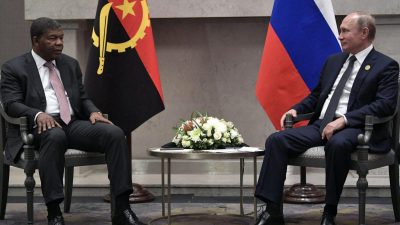 Владимир Путин и Жоао Лоренцо Владимир Путин и Жоао Лоренцо