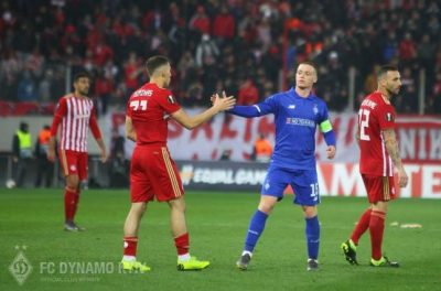 Динамо - Олимпиакос: где смотреть матч Лиги Европы, прогнозы букмекеров