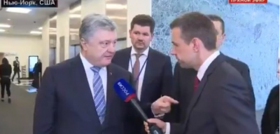 "Вы – убийцы украинцев!": Порошенко ответил на вопрос росСМИ