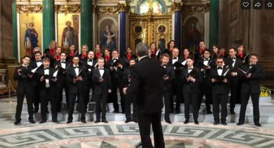 "Гори, гори земля неприятеля": В России хор в соборе спел о ядерной войне с США - опубликовано видео