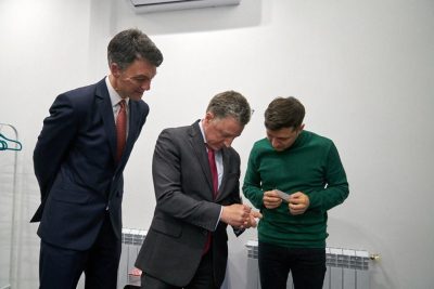 Зеленский встретился с представителем Госдепа Волкером