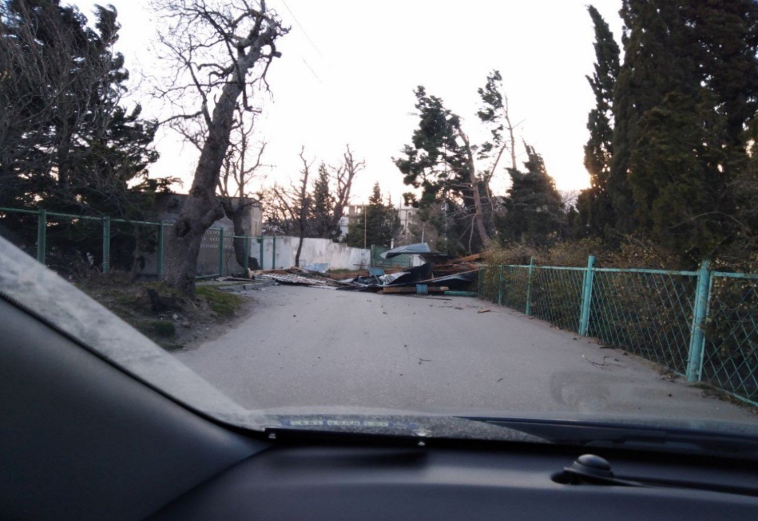 В Ялте бушевала непогода