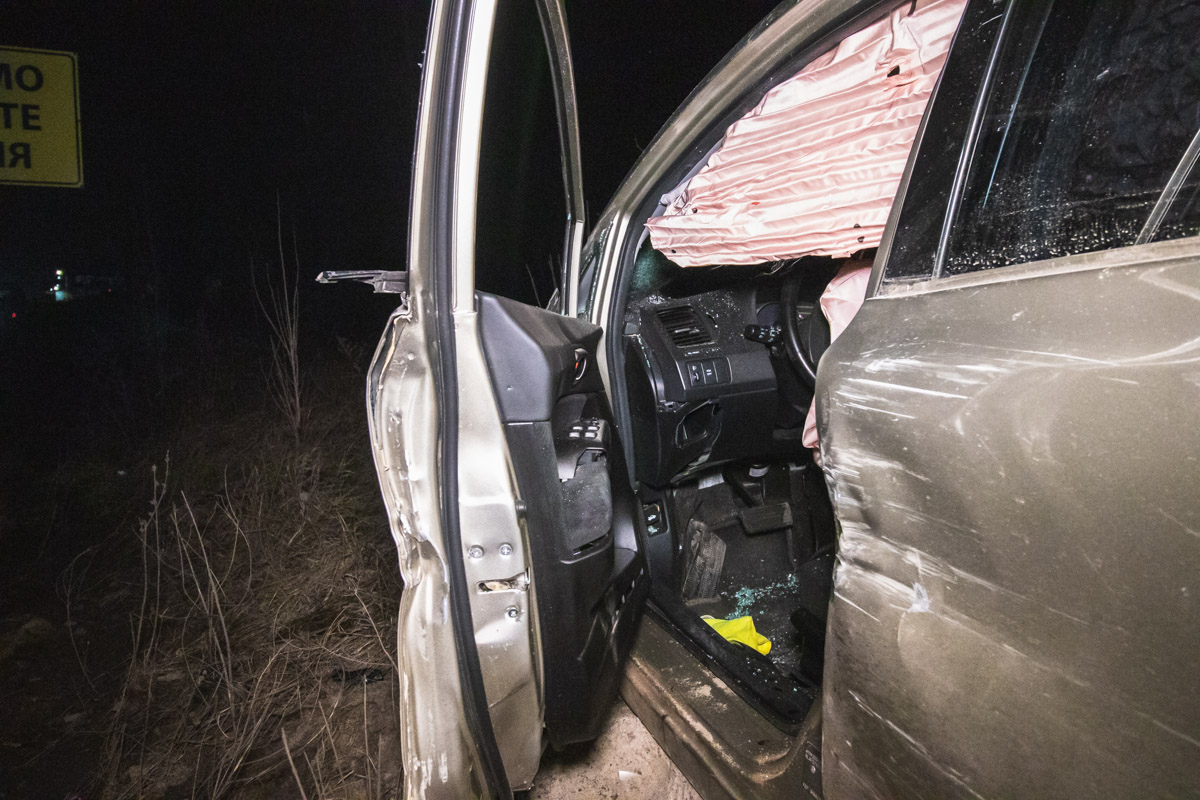 Под Киевом произошло ДТП с участием трех машин, есть жертвы