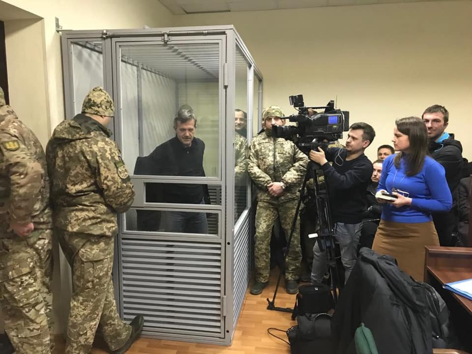 Тарас Костанчук в зале суда Тарас Костанчук в зале суда