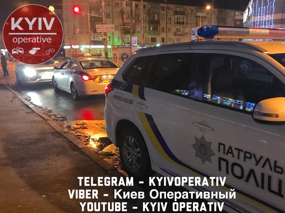 В Киеве копы гонялись за выпившим 16-летним парнем на иномарке