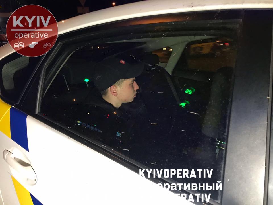 В Киеве копы гонялись за выпившим 16-летним парнем на иномарке