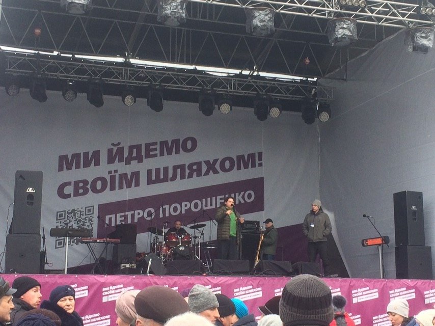 Порошенко в Ковеле