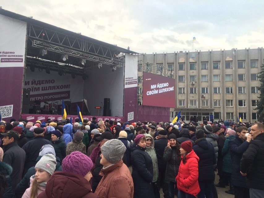 Порошенко в Ковеле