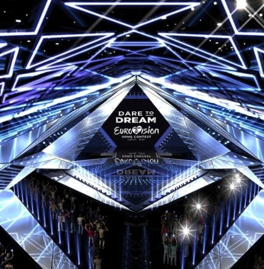 Появились первые фото сцена Евровидения-2019