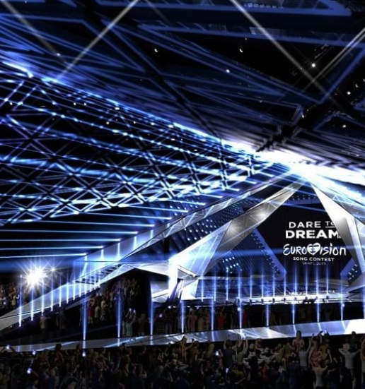 Появились первые фото сцена Евровидения-2019