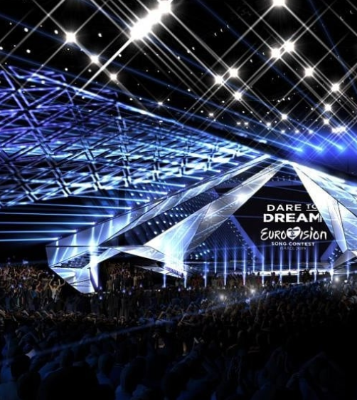 Появились первые фото сцена Евровидения-2019