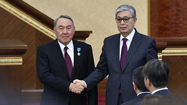 Нурсултан Назарбаев и Касым-Жомарт Токаев Нурсултан Назарбаев и Касым-Жомарт Токаев