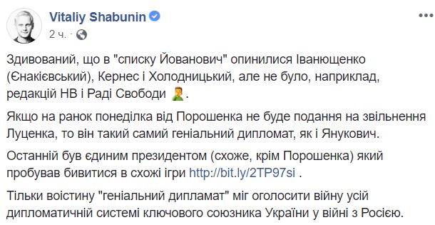 "Список х*рни, которую надо говорить": соцсети вспузырились сарказмом из-за "списка Йованович"