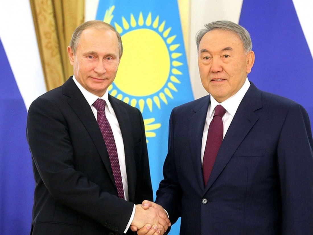 Путин и Назарбаев Путин и Назарбаев