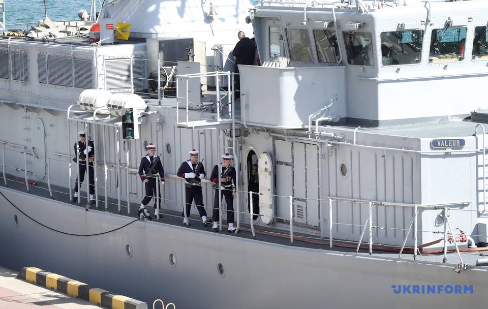 Минный тральщик Capricorne в Одессе