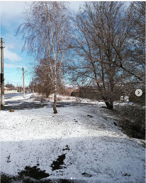 Снег в Донецке Снег в Донецке
