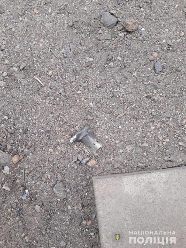 В Запорожской области в полицейских бросили гранату