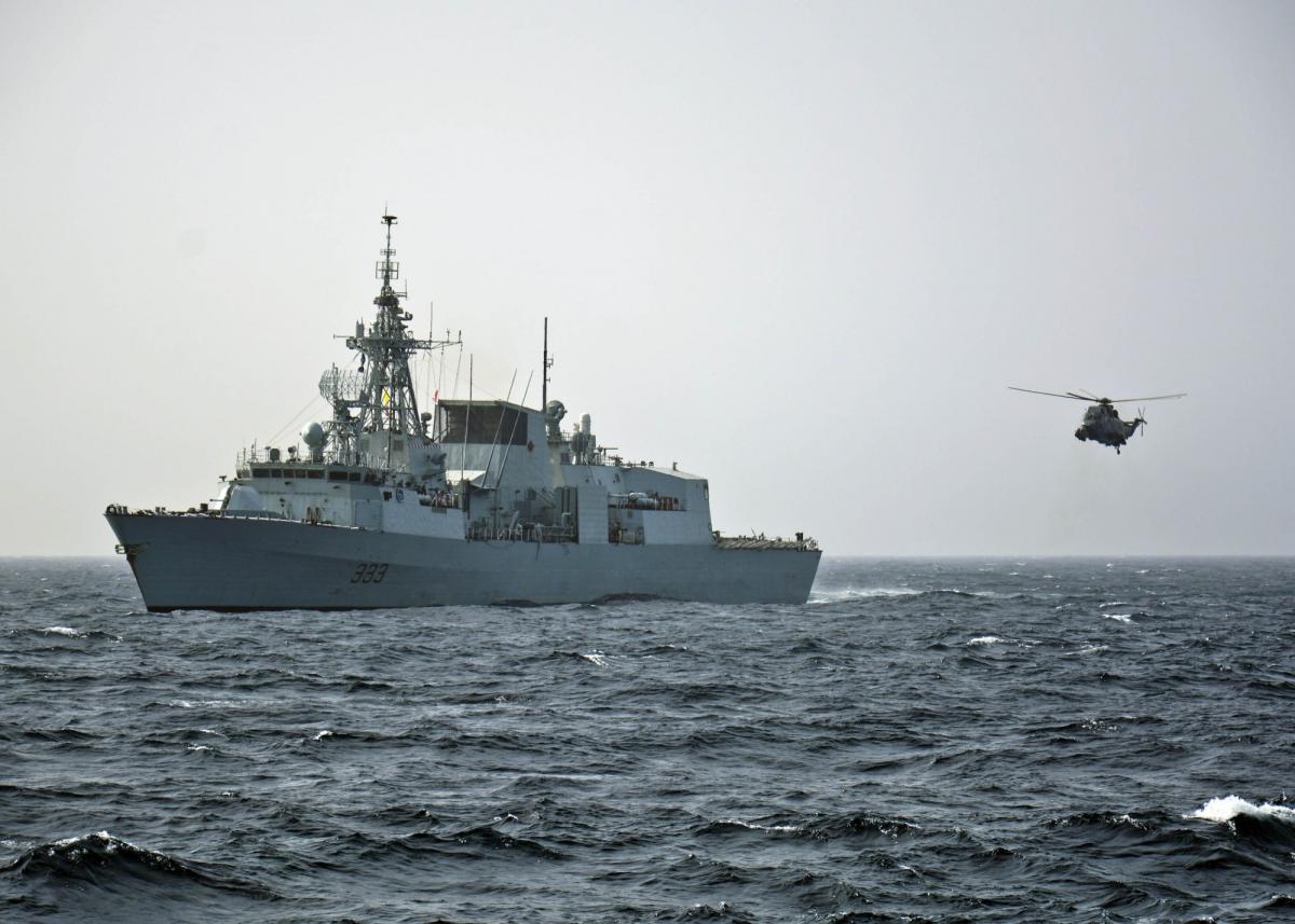 Фрегат Королевских ВМС Канады Торонто Фрегат Королевских ВМС Канады Торонто