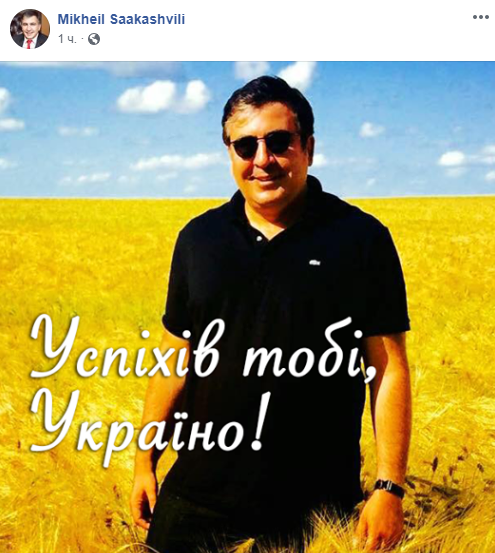 Михеил Саакашвили прокомментировал выборы 2019 в Украине Михеил Саакашвили прокомментировал выборы 2019 в Украине
