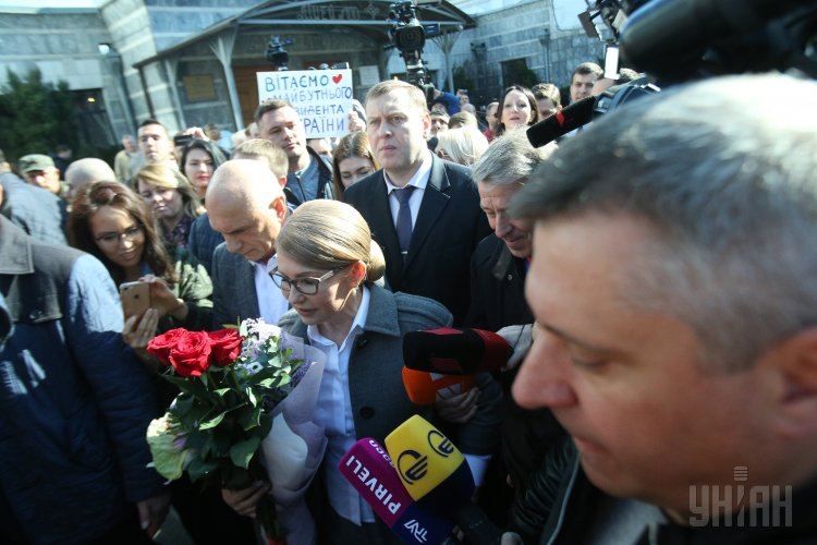 Юлия Тимошенко на выборах 2019 проголосовала в Киеве