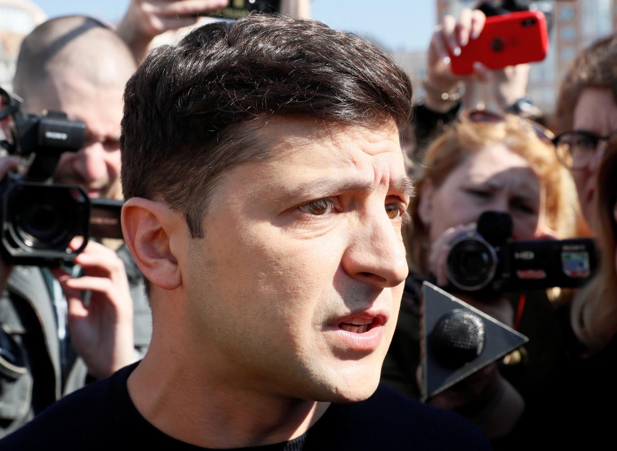 Владимир Зеленский проголосовал на выборах 2019