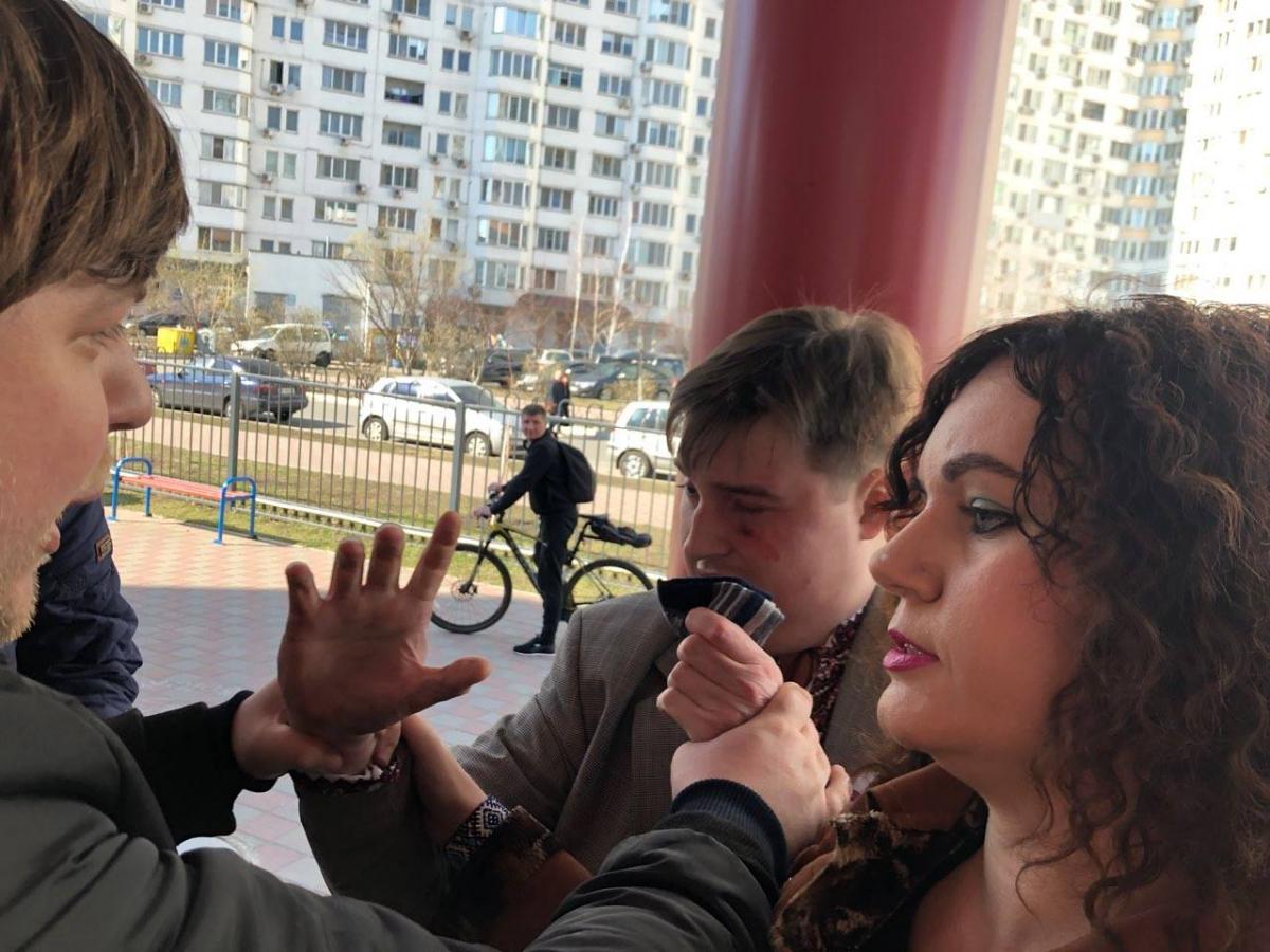 В Киеве избили блогера Даниила Чикина