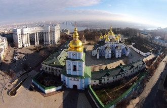 Киев_Михайловский храм-собор/церковь_МИД Украины