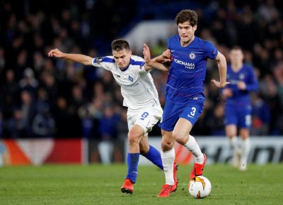 Челси - Динамо: киевляне разгромно проиграли в матче 1/8 финала Лиги Европы, фото, видео голов