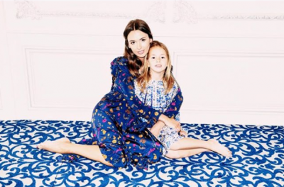 Экс-невестка Ющенко с его внучкой Варварой / Фото: Instagram/liza_u