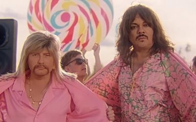 Николай Басков и Филипп Киркоров / скриншот из клипа на песню Ibiza