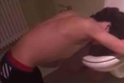 Пьяный Михаил Порошенко