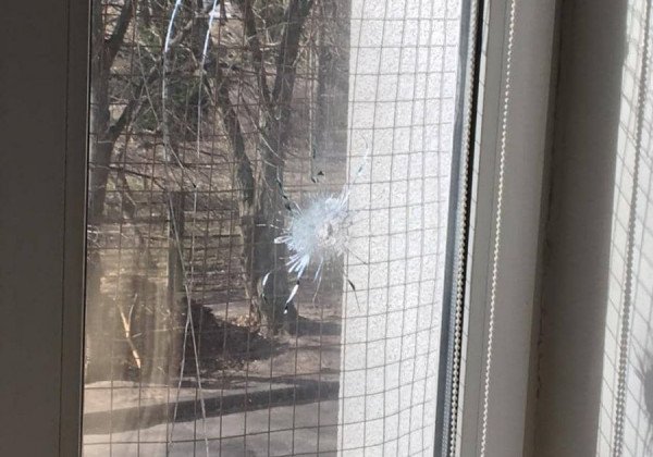 В Киеве обстреляли Голосеевский райсуд