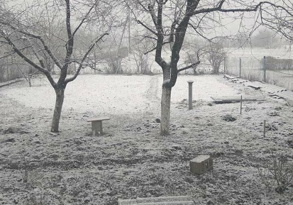 Среди весны Донецк замело снегом, опубликованы поразительные фото