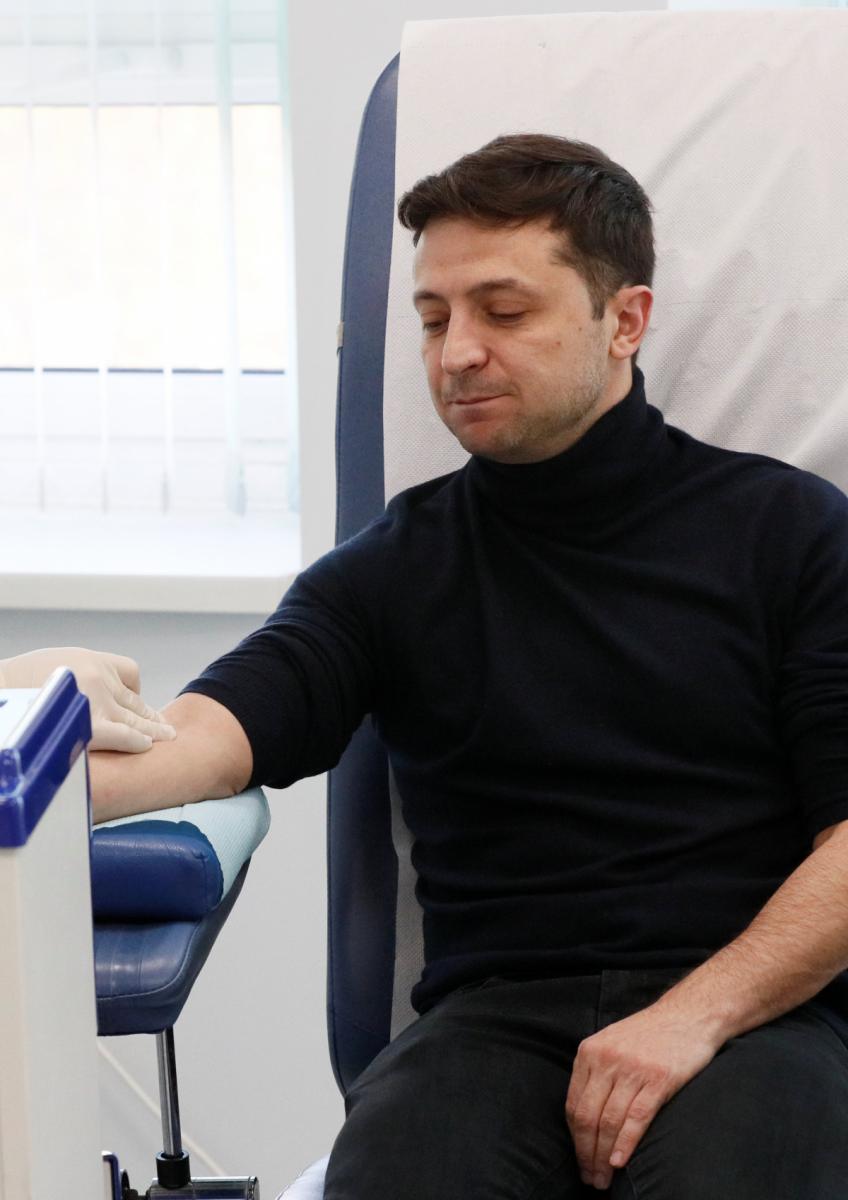 Владимир Зеленский сдал анализы