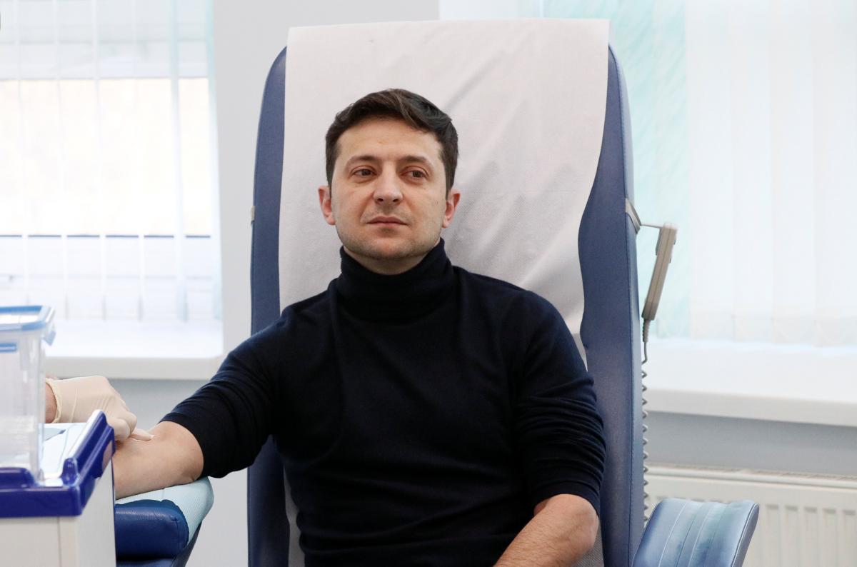 Владимир Зеленский сдал анализы