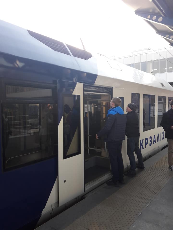 Бориспольский экспресс сломался дважды за утро